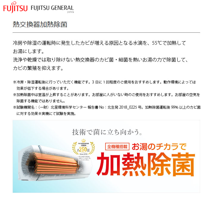 【本体のみ】富士通ゼネラル ノクリア ZNシリーズ AS-ZN635S2W 20畳用 ルームエアコン 単相200V