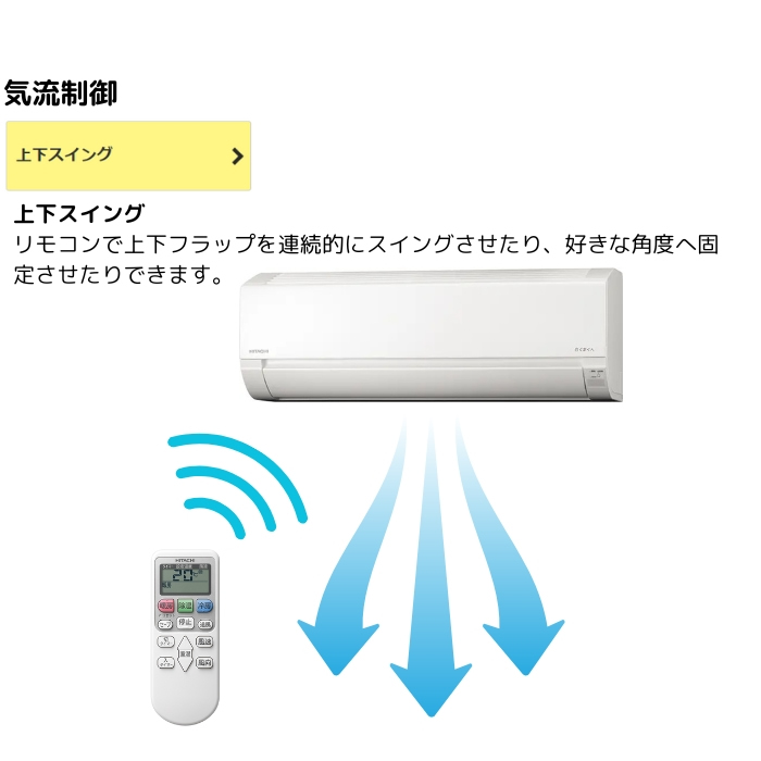 【本体のみ】日立 白くまくん AJシリーズ RAS-AJ2825S-W 10畳用 ルームエアコン