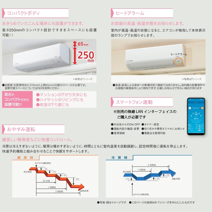 【標準工事費込み】三菱重工 ビーバーエアコン Tシリーズ SRK4025T2-W 14畳用 エアコン 単相200V ファインスノー
