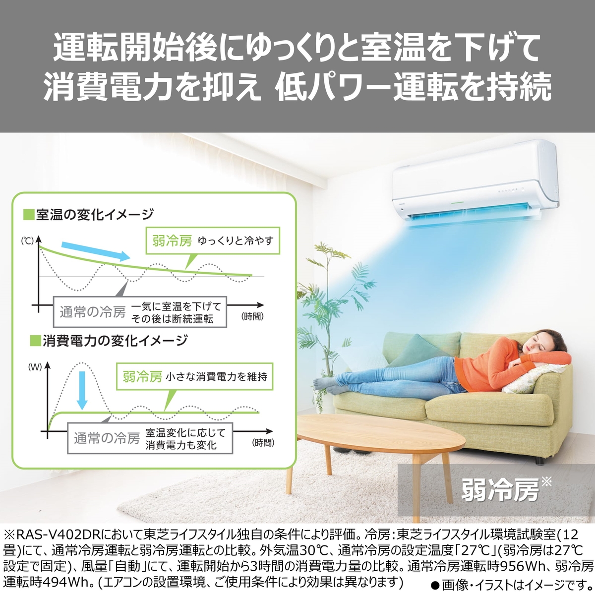 【本体のみ】東芝 大清快 RAS-V221DR(W) 6畳用 ルームエアコン 2026年モデル DRシリーズ 単相100V ホワイト