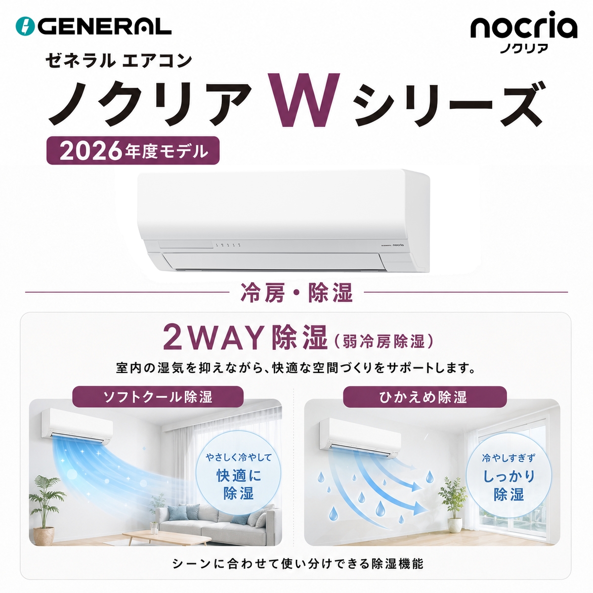 【本体のみ】富士通ゼネラル ノクリア AS-W716T2W 23畳用 ルームエアコン Wシリーズ 単相200V ホワイト